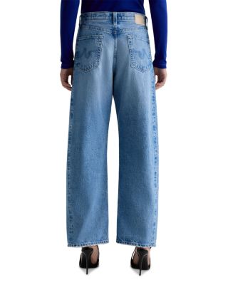 Hattie High Rise Barrel Jeans in Blueprint