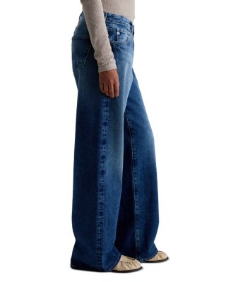 Adria Low Rise Wide Leg Jeans in Ojai
