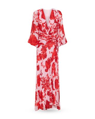 Aleyna Ruched Maxi Dress