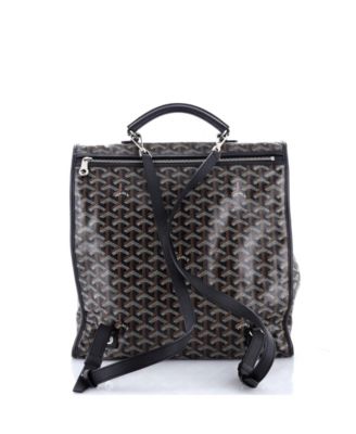 Saint Leger Briefcase Backpack Coated Canvas