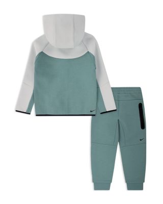 Boys' Nike Tech Fleece Hooded Full Zip Set - Little Kid