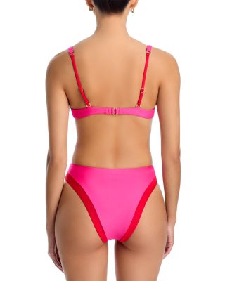 Colorblock Underwire Bikini Top - Exclusive
