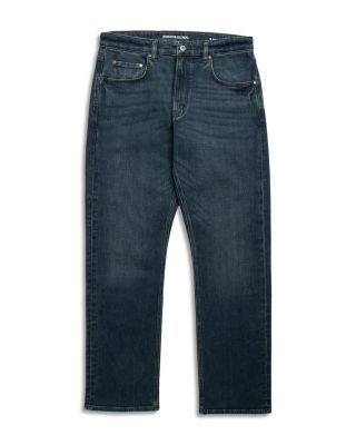 Kurow Relaxed Fit Jeans in Mid Blue