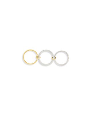 Edda Pav&eacute; Triple Row Ring