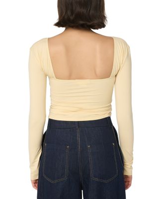 Rian Slim Cropped Top