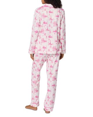 Printed Long Pajama Set