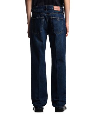 Straight Fit Jeans in Dark Blue