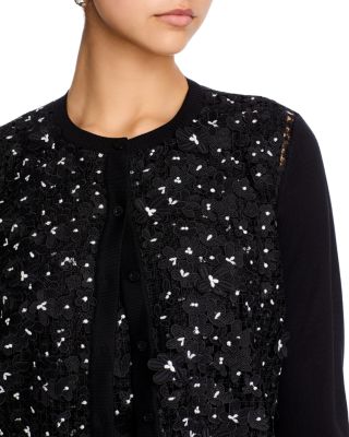 Crewneck Cardigan Sweater