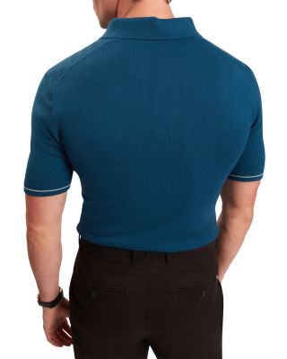 Chapal Chevron Stitch Polo Shirt