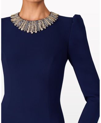 Cora Long-sleeve Midi Dress