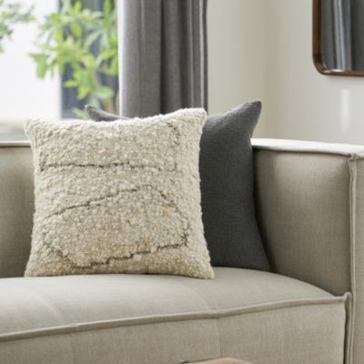 Jagged Decorative Pillow