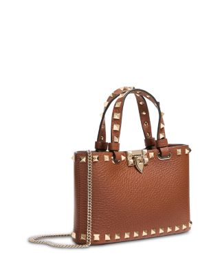 Rockstud Mini Top Handle Bag