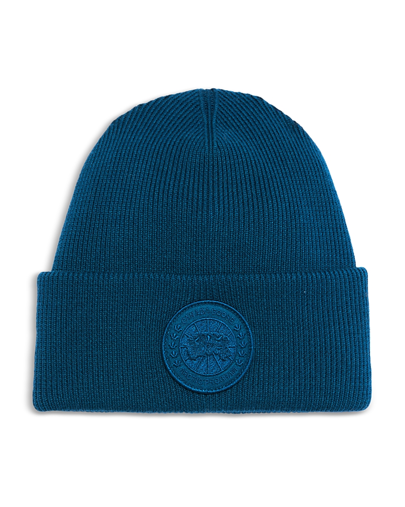 Canada Goose Arctic Disc Rib Knit Wool Toque