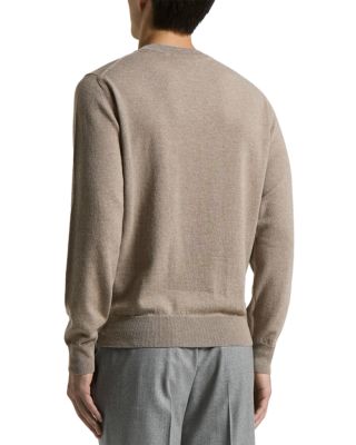 Crewneck Wool and Cashmere Sweater