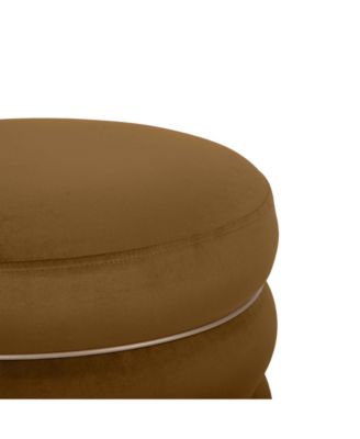 Lakka Velvet Ottoman