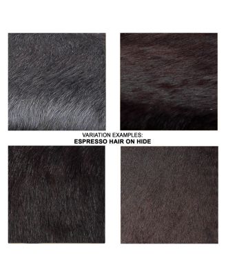   Hair on Hide Small Ottoman