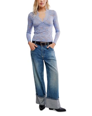 All Day Lace Long Sleeve Top