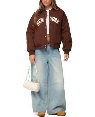 Big Apple Oversized Bomber Jacket