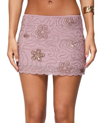  Astrid Beaded Mini Skirt