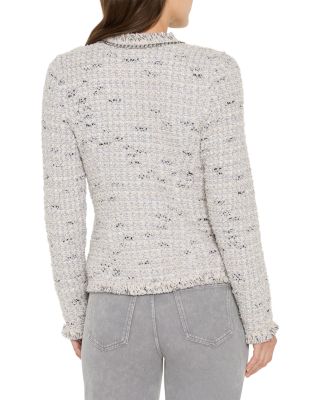 Chain Trim Fringe Jacket