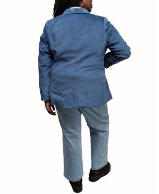 The Empower Velveteen Tux Blazer