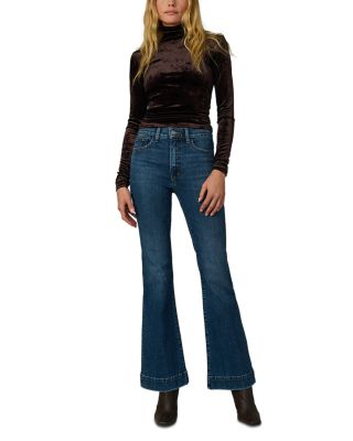 The Molly High Rise Flare Jeans in Regalia