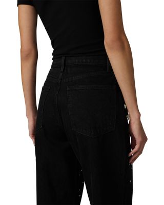 The Harlowe Stone Embellished Jeans in Constellation