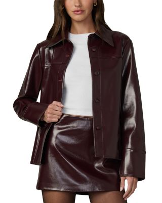 The Daisy Faux Leather Jacket