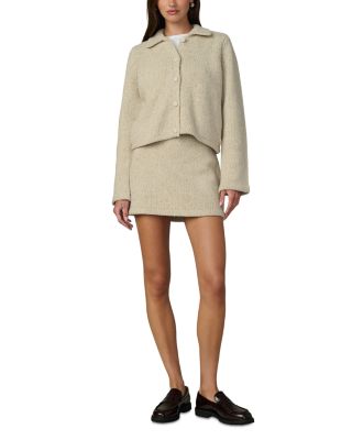 The Lennon Wool Blend Button Sweater