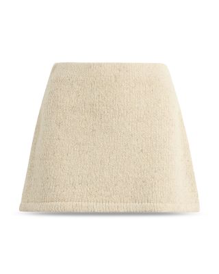 The Lennon Wool Blend Sweater Mini Skirt