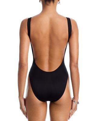 Nio Super Low Back One Piece Swimsuit