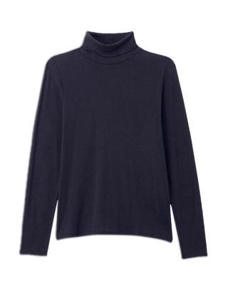 M&eacute;lange Turtleneck Top