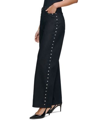 Kaylen Soft Curve High Rise Jeans in Eternity Embellished