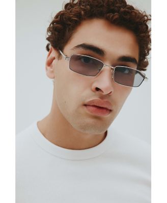 Bizarro Rectangle Sunglasses, 56mm