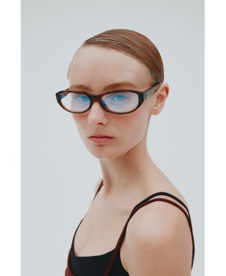 Don&#39;t Cha Rectangular Blue Light Glasses, 56mm