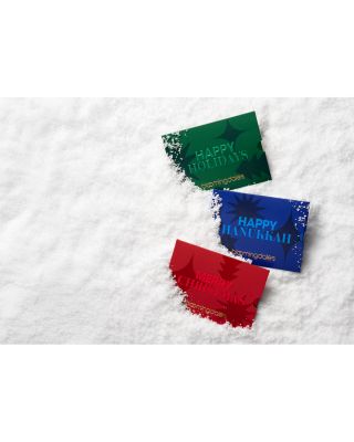 Bloomingdale's Gift Cards Merry Christmas Gift Card