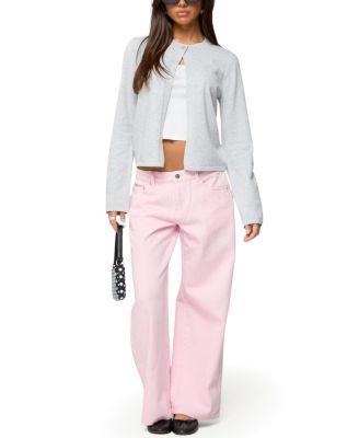  Jenie Split Front Knit Cardigan