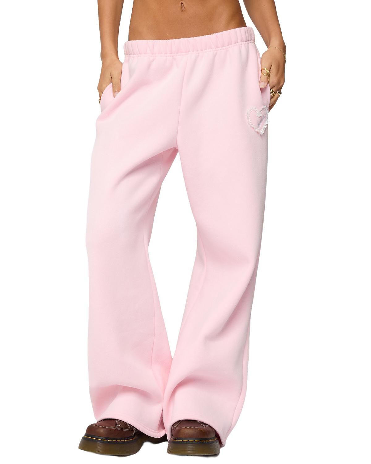 Edikted Love Edikted Wide Leg Sweatpants