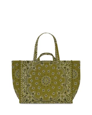 Maxi Cabas Quilted Bandana Tote