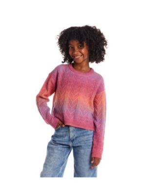 Girls&#39; Cable Knit Sweater - Big Kid