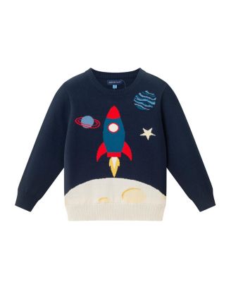 Boys' Space Themed Pullover Sweater - Little Kid, Big Kid