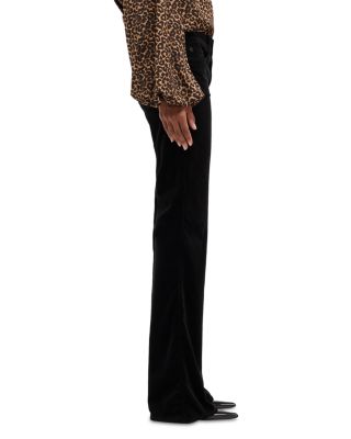 The Leggy Bootcut Jeans in Velvet Black