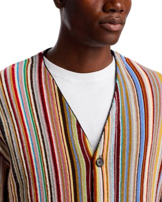 Striped Knit Cardigan