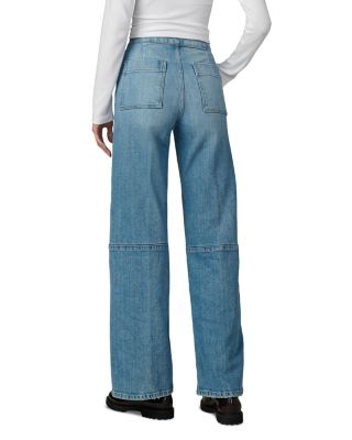 The Seamed Mia High Rise Wide Leg Jeans in Miraculous