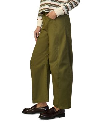 The Bowie High Rise Barrel Jeans in Ivy