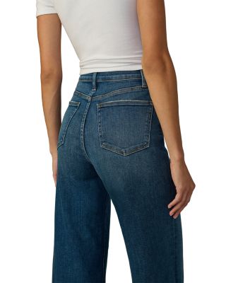 The Mia High Rise Wide Leg Ankle Jeans in Candor