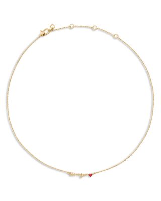 Say Yes I Love You Pendant Necklace, 16"-19"