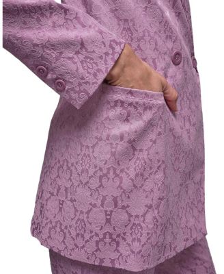 The Empower Jacquard Double Breasted Blazer