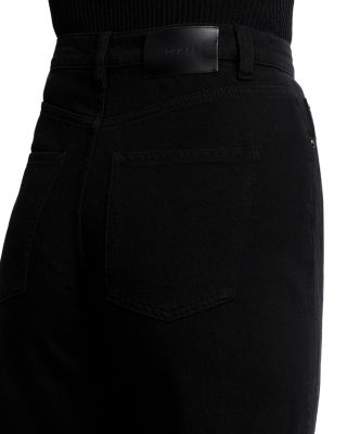Karmine Refined Wide Leg SculptSystem Aura High Rise Jeans in Black