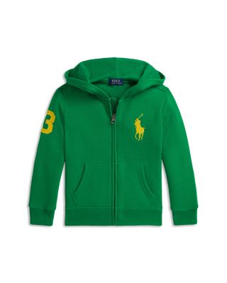 Boys' Big Pony Fleece Full Zip Hoodie & Jogger Pants Set - Little Kid